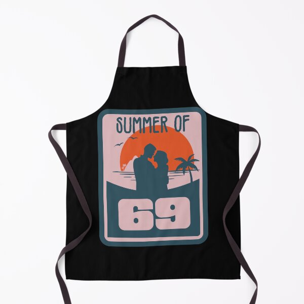 Artikelvorschau, Sommer 69, Retro-Sonnenuntergang entworfen und verkauft von Numbers-Art.