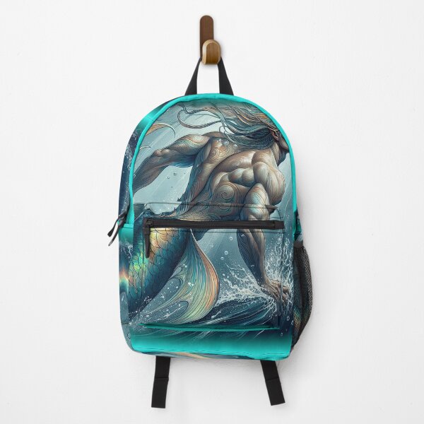 Item preview, beardless pastel merman designed and sold by Foxlindesigns.