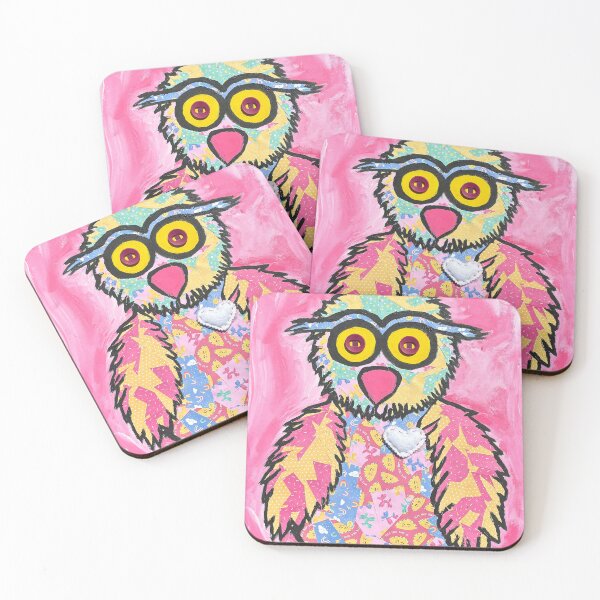 Item preview, Owl that looks like a Furby designed and sold by BleedStainArt.