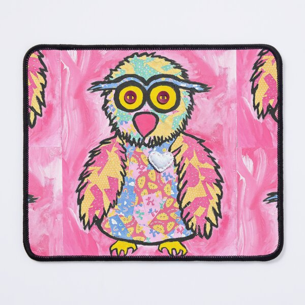 Item preview, Owl that looks like a Furby designed and sold by BleedStainArt.