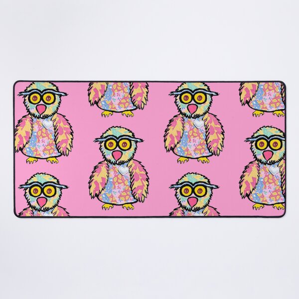 Item preview, Owl that looks like a Furby designed and sold by BleedStainArt.