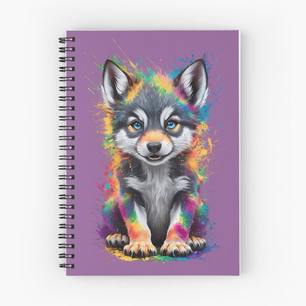Item preview,  Cute Rainbow Puppy - Watercolor Explosion of Colors designed and sold by BajoTShop.