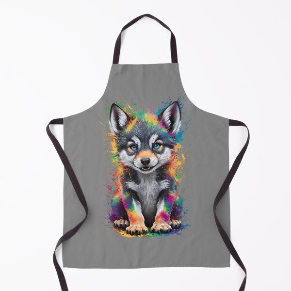 Item preview, Cute Rainbow Puppy - Watercolor Explosion of Colors designed and sold by BajoTShop.