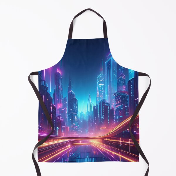 Item preview, Neon Metropolis: Cyberpunk Nightscape designed and sold by AI-Only Creations.