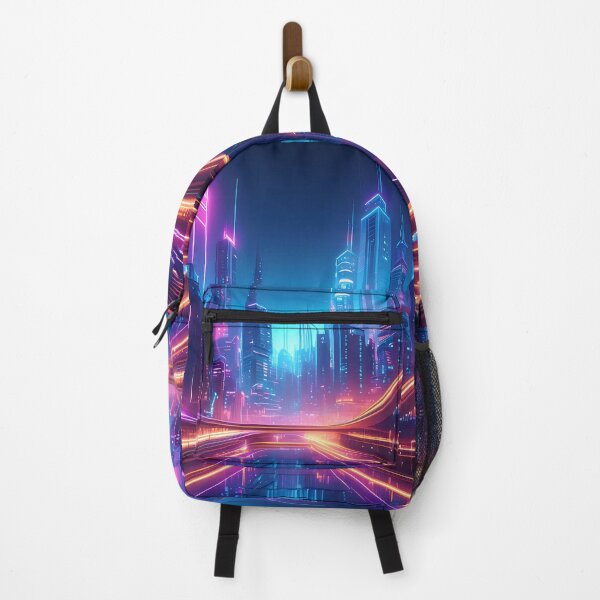 Item preview, Neon Metropolis: Cyberpunk Nightscape designed and sold by AI-Only Creations.