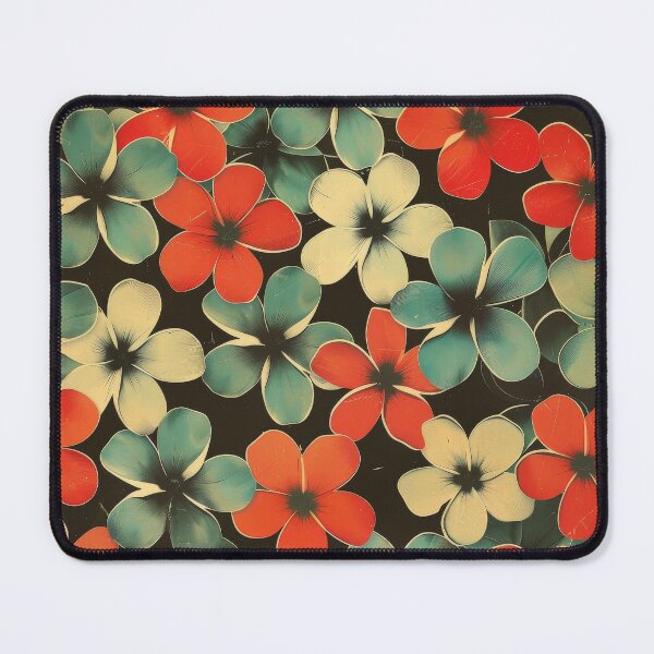 Item preview, Vintage Floral Pattern With Red, White, and Blue Flowers designed and sold by brandway.