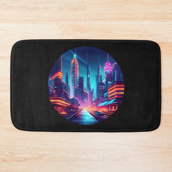 Item preview, Electric Dreams: Cyberpunk City Nights designed and sold by AI-Only Creations.