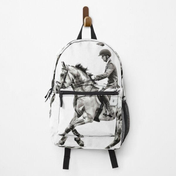Item preview, Dressage horse geometric pattern precise_movement Active Outdoors Inspired Art designed and sold by CDC40.
