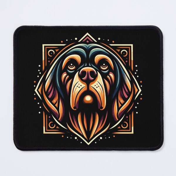 Item preview, Framed dog face designed and sold by TUnivers.