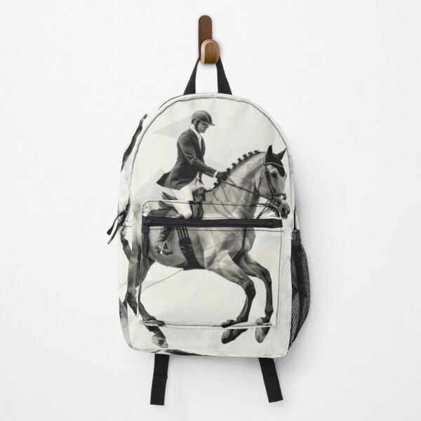 Item preview, Dressage horse geometric pattern precise_movement Active Outdoors Inspired Art designed and sold by CDC40.