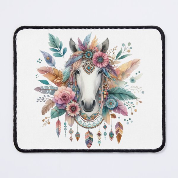 Item preview,  Boho Horse Design Freyjas Favor Freyjugripur Norse Mythology designed and sold by dcohea.