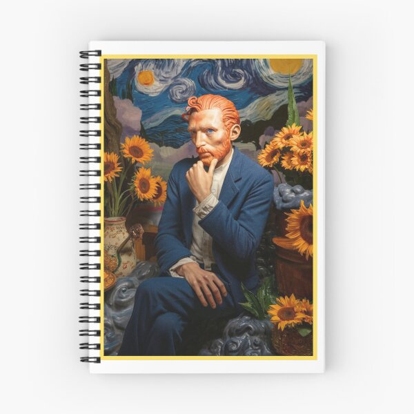 Aperçu de l'œuvre Vincent Van Gogh et les tournesols créée et vendue par RWCarpenter.
