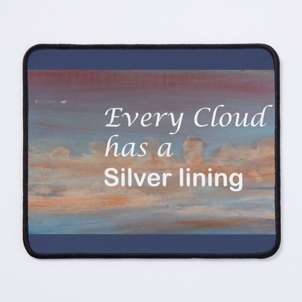 Item preview, Every Cloud has a Silver Lining: Fix Yourself designed and sold by annenambiro.
