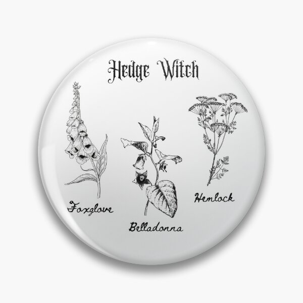 Item preview, Hedge Witch botanical illustrations designed and sold by StormbornGem.