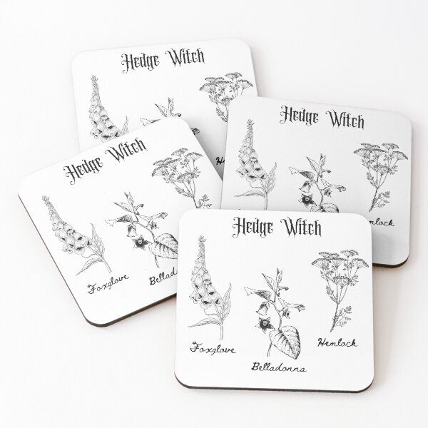 Item preview, Hedge Witch botanical illustrations designed and sold by StormbornGem.