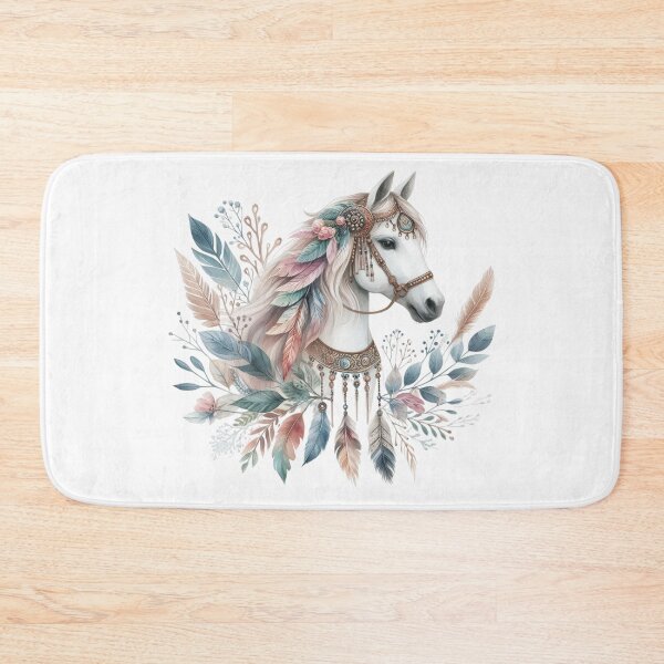 Item preview, Boho Horse Design Freyjas Favor Freyjugripur Norse Mythology designed and sold by dcohea.