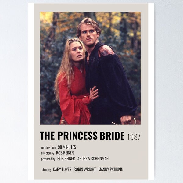 Item preview, The princess bride movie poster  designed and sold by catriona-grace.