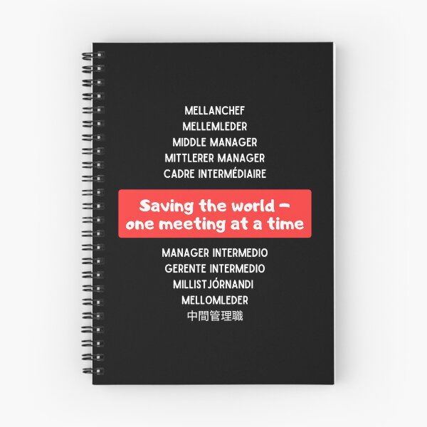 Item preview, Middle Manager: Humor and Style for the Office! designed and sold by Cosmos-as-Art.