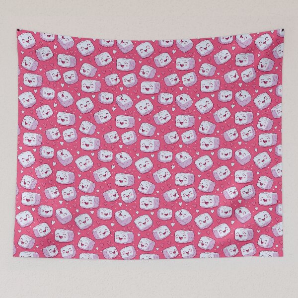 Item preview, Happy Kawaii Marshmallows designed and sold by OwlWorks.