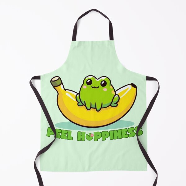 Item preview, Peel hoppiness - cute banana frog designed and sold by Funny-Banana.