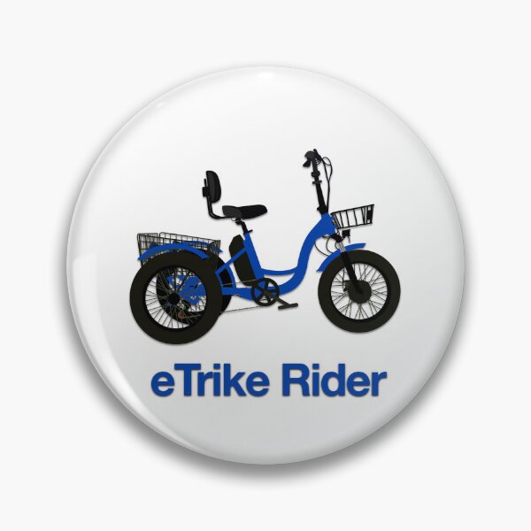 Item preview, eTrike Rider in Blue designed and sold by Wayne Young Arts.