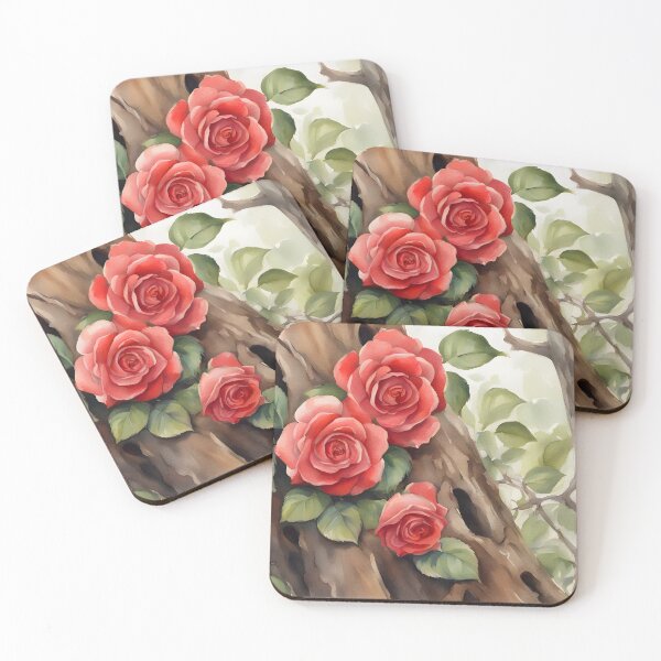 Item preview, Red Roses Getting a Better View designed and sold by CalmnessbyChoice.