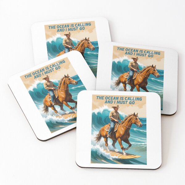 Item preview, Surfing The Ocean Is Calling And I Must Go  designed and sold by TeeARTHY.