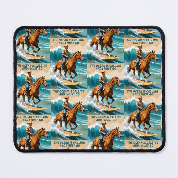 Item preview, Surfing The Ocean Is Calling And I Must Go designed and sold by TeeARTHY.