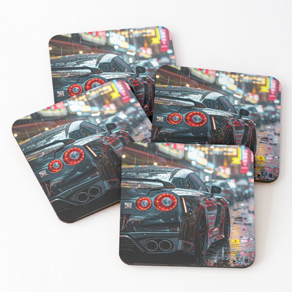 Item preview, R35 Japan tokyo road rainy designed and sold by Tokyo Retro.