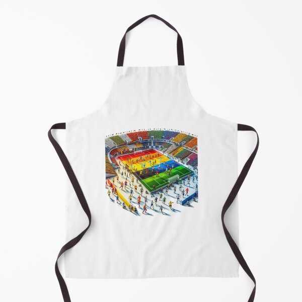 Item preview, Colorful football stage designed and sold by ModederZukunft.