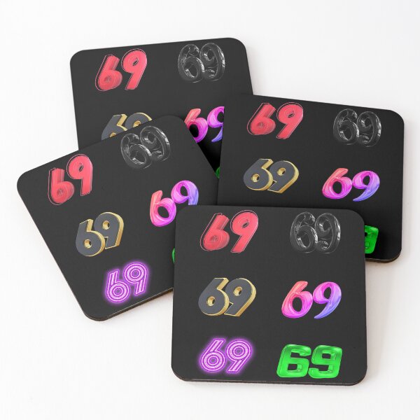 Item preview, Numbers 69 sticker set designed and sold by Numbers-Art.