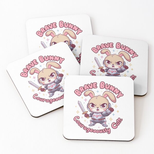 Item preview, brave bunny designed and sold by The Enthousiaste.