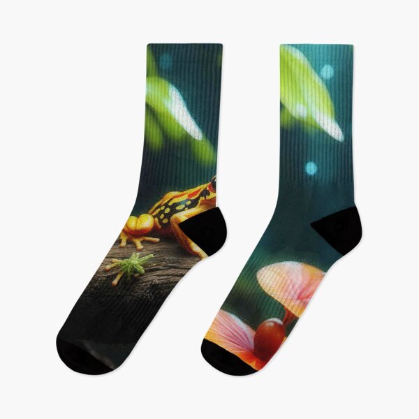 Item preview, Colored Frogs on nature v7 designed and sold by Helios Be. Lavsh.
