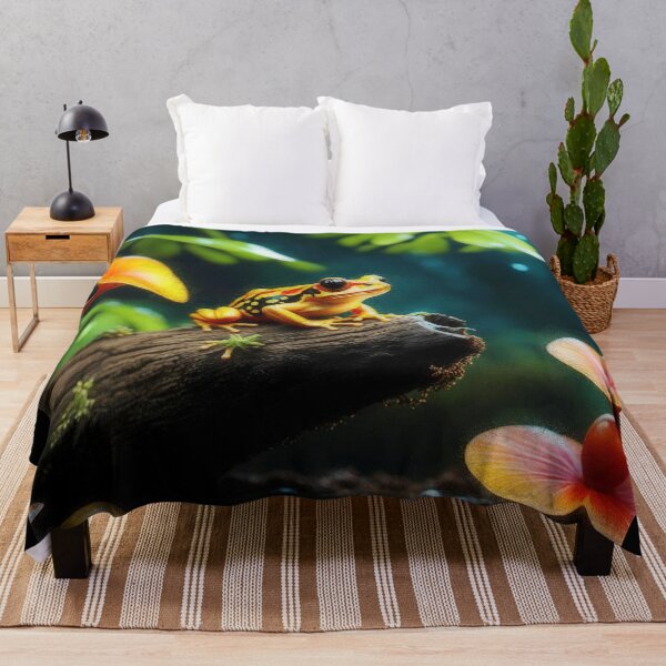 Item preview, Colored Frogs on nature v7 designed and sold by Helios Be. Lavsh.