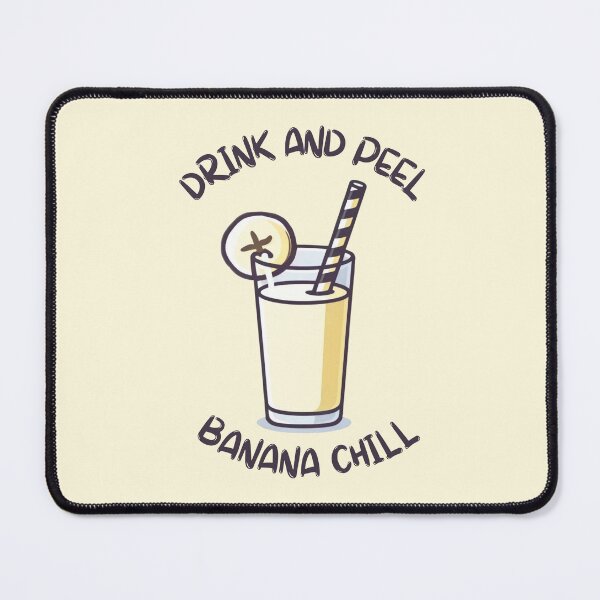 Item preview, Drink and peel banana chill - banana smoothie designed and sold by Funny-Banana.