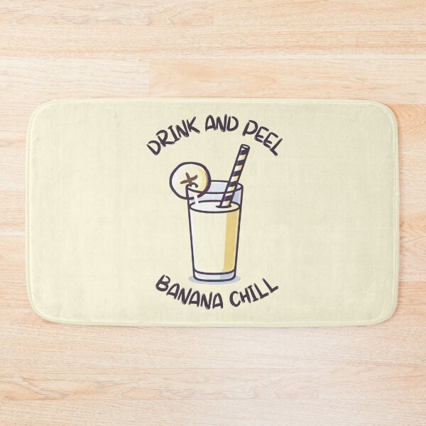 Item preview, Drink and peel banana chill - banana smoothie designed and sold by Funny-Banana.