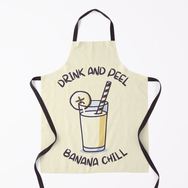 Item preview, Drink and peel banana chill - banana smoothie designed and sold by Funny-Banana.