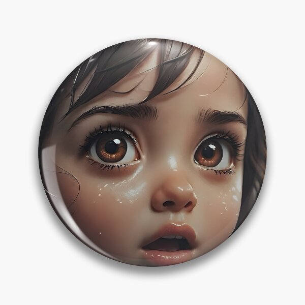 Item preview, Captivating AI Art: Emotional Portrait of a Young Girl in the Rain Mae 01 designed and sold by LoopLooArt.