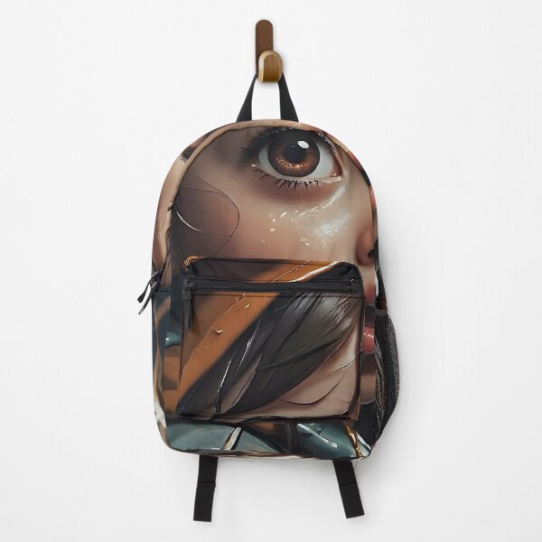 Item preview, Captivating AI Art: Emotional Portrait of a Young Girl in the Rain Mae 01 designed and sold by LoopLooArt.