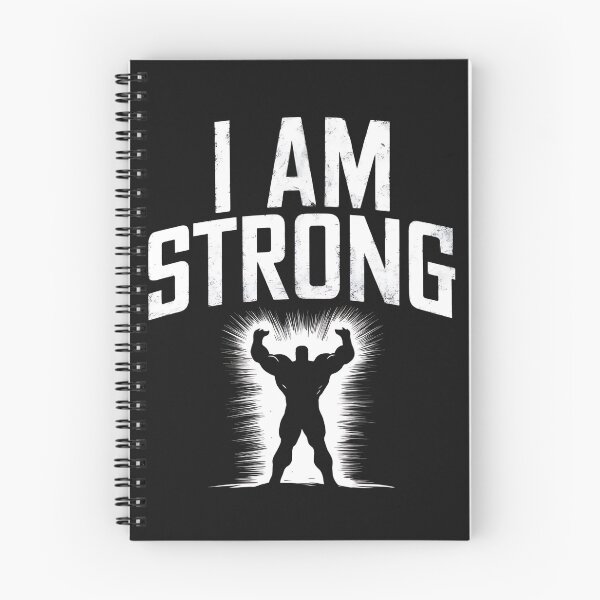 Item preview, I am strong - affirmations, positivity, reminders, inspirational phrases, quote designed and sold by Charlygood.