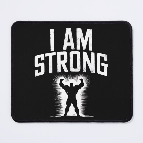 Item preview, I am strong - affirmations, positivity, reminders, inspirational phrases, quote designed and sold by Charlygood.