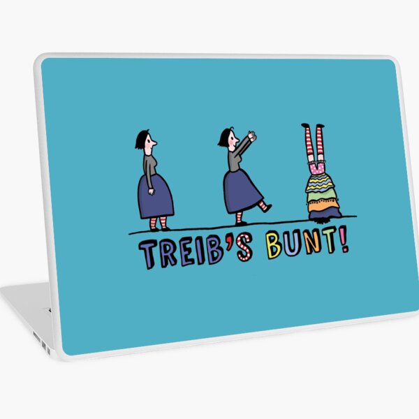 Treib's bunt! Laptop Folie