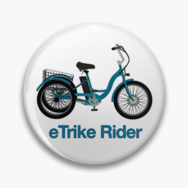 Item preview, eTrike Rider in Buccaneer Blue designed and sold by Wayne Young Arts.