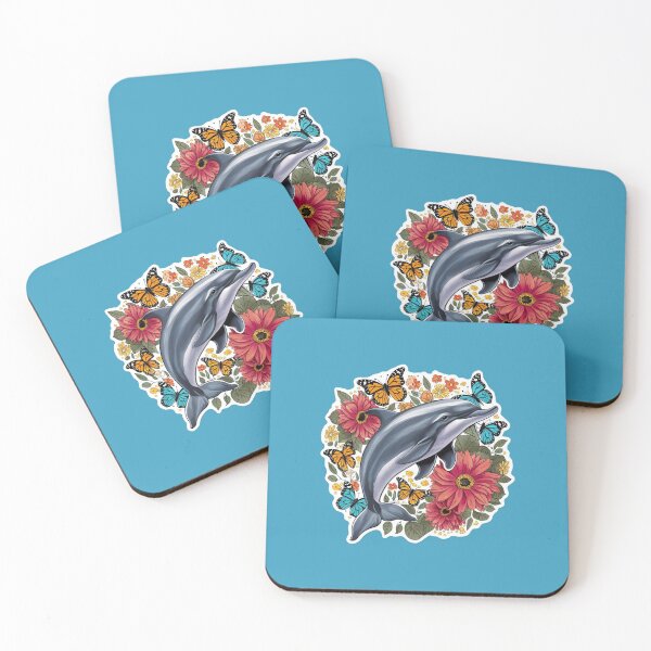 Item preview, Dolphin  illustration designed and sold by ZooStateofMind.