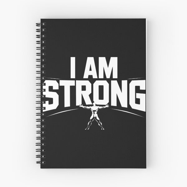 Item preview, I am strong - affirmations, positivity, reminders, inspirational phrases, quote designed and sold by Charlygood.