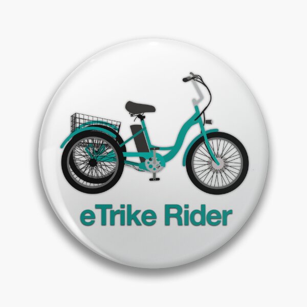 Item preview, eTrike Rider in Cyan designed and sold by Wayne Young Arts.