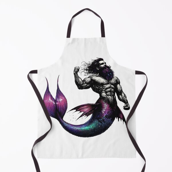 Item preview, brawny merman designed and sold by Foxlindesigns.