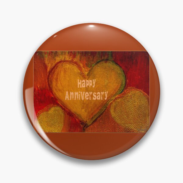 Item preview, Love Hearts Happy Anniversary 61224 designed and sold by mandalafractal.
