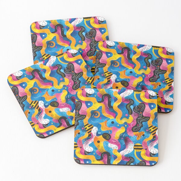 Item preview, Colorful Abstraction Surrealism designed and sold by kuralesya.