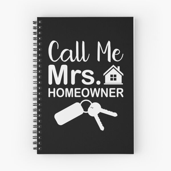 Item preview, Call Me Mrs Homeowner - in white designed and sold by EmeraldeaArt.